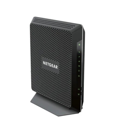NETGEAR - Nighthawk AC1900 Dual-Band Router with DOCSIS 3.0 Cable Modem - Black