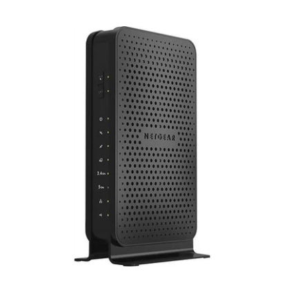 NETGEAR - N600 Dual-Band Router with DOCSIS 3.0 Cable Modem - Black