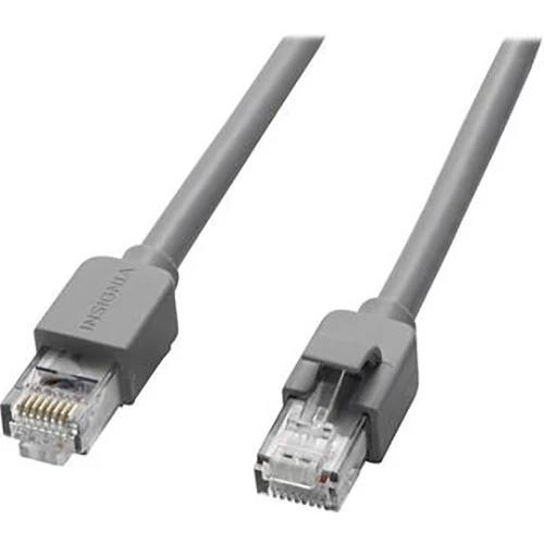 Insignia - 8' Cat-6 Network Cable - Gray
